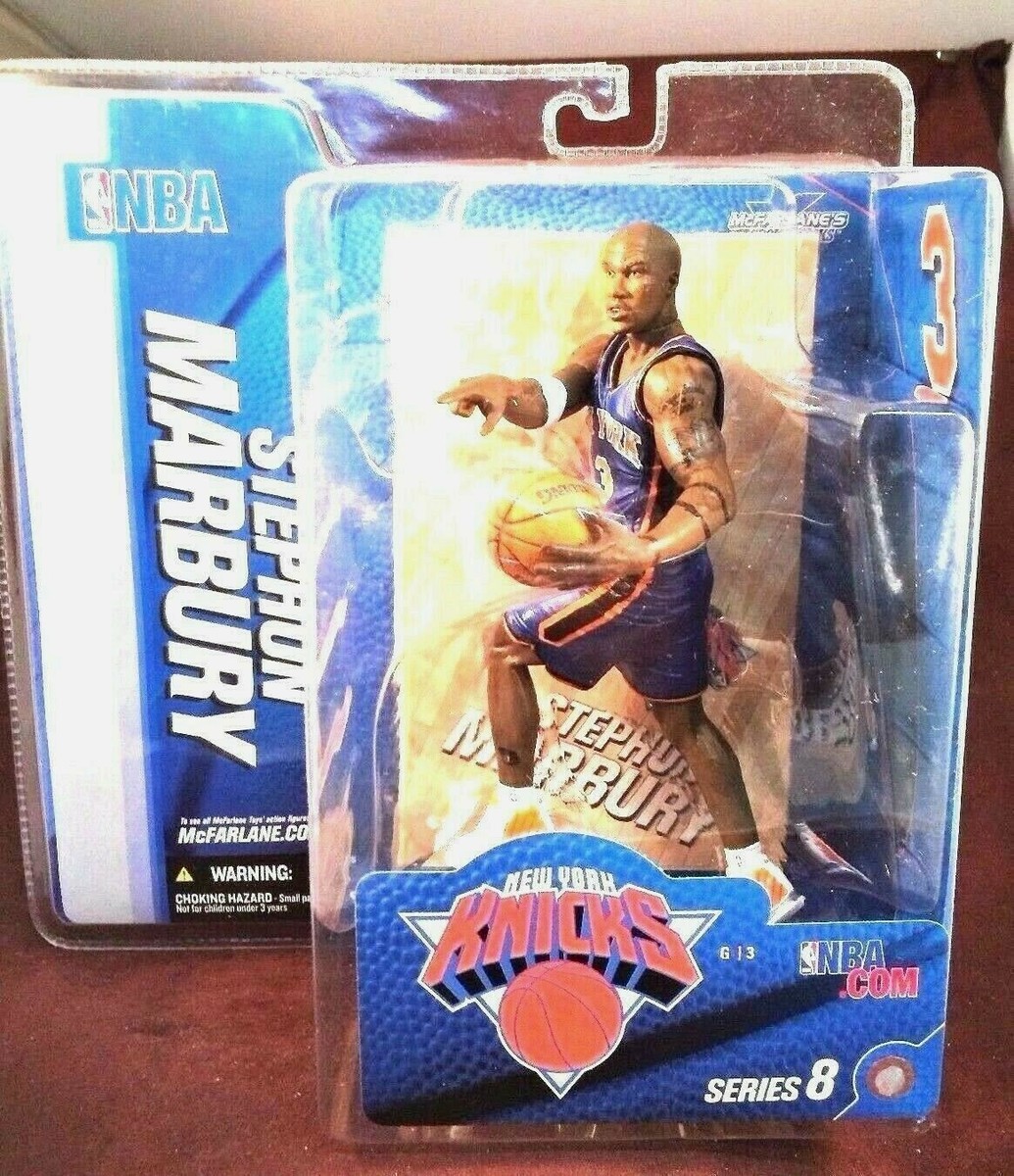 New York Knicks Stephon Marbury McFarlane NBA Series 8 Figure | eBay