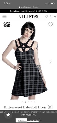 Killstar Bittersweet Baby Doll Dress