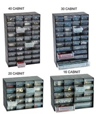 Multi Drawer Storage Cabinet Home Garage Nail Screw Jewelry Organizer Unit Rack