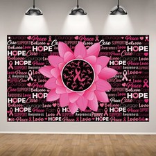 Breast Cancer Awareness Backdrop for Photography Breast Cancer Banner October...