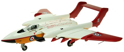 AV72 Havilland Sea Vixen FAW 2 (TT) XS587 Target Tug 1/72 diecast model aircraft