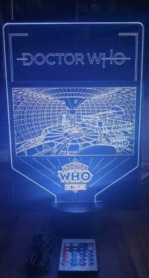 Doctor Who Tardis Konsolenzimmer buntes LED-Licht Batterie oder USB 