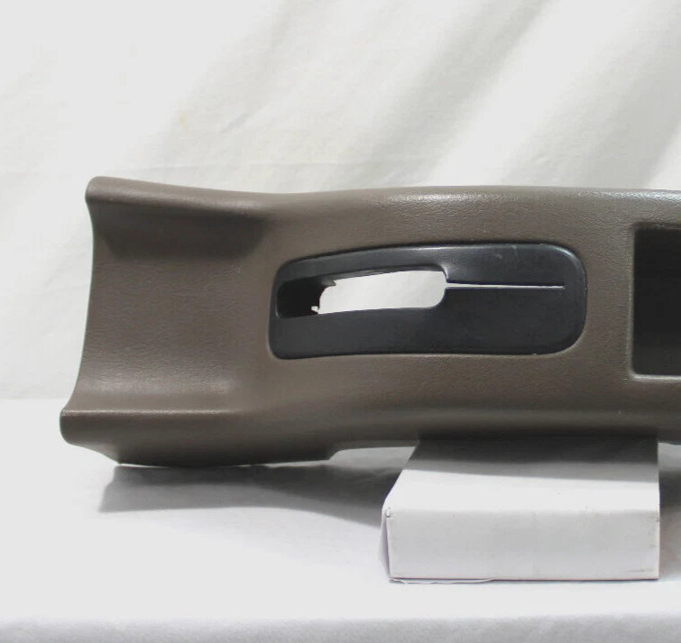 1998-2003 FORD ESCORT ZX2 CUPÊ CONSOLE CENTRAL SEÇÃO TRASEIRA MARROM E BOTAS DE BORRACHA - Imagem 4 de 4