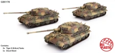 King Tiger Platoon (Tiger II) (3x Plastic) German Flames of War Late