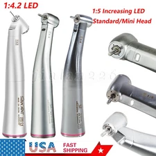 NSK Style Dental 1:4.2 1:5 Increasing Handpiece Fiber Optic Contrangle Red Ring