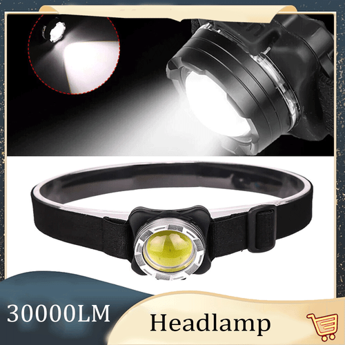 30000LM LED Headlamp Rechargeable Headlight Zoomable Head Torch Lamp Flashlight - Picture 12 of 12
