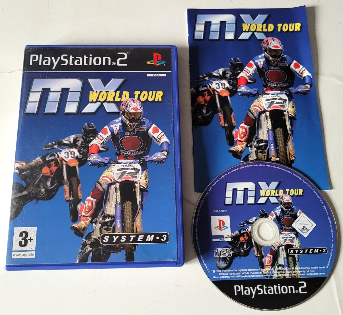 MX World Tour - PlayStation 2 PS2 - PAL - Complet