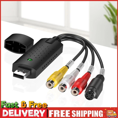 USB 2.0 Video Audio Converter RCA To USB Video Capture Device Video Capture Card