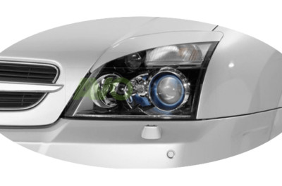Headlight Eyelids for Opel / Vauxhall  Signum / Vectra C 2002-2005 ABS Gloss
