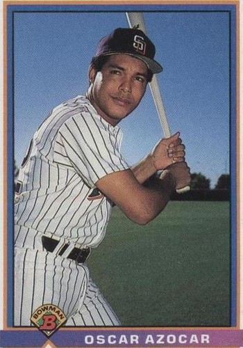 1991 Classic Baseball Card (Blue) #T62 Oscar Azocar - Yankees