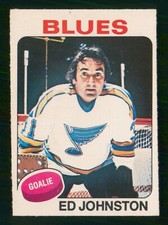 ED JOHNSTON 1975-76 O-PEE-CHEE 75-76 NO 185 NRMINT+    53518