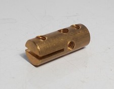 Meccano Brass Strip Coupling - NEW part 63B 