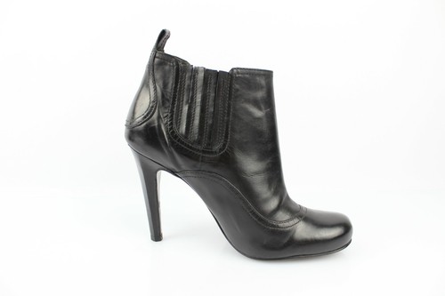 GUESS De Marciano Botas Botines Tacones Cuero Negro T 35 Muy Buen Estado - Imagen 5 de 10
