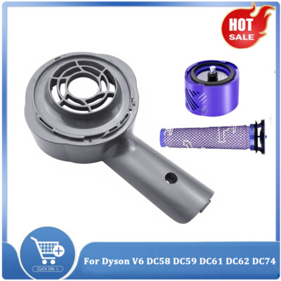 Motor Rear Cover Filter Replacemnet Parts For Dyson V6 DC58 DC59 DC61 DC62 DC74