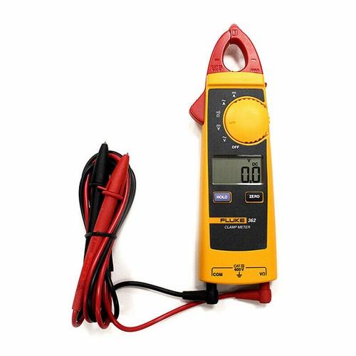 Fluke 362 Handheld Ammeter Clamp Meter Tester CAT III 3000 Ω 200 A 600 V AC/DC - Picture 2 of 4
