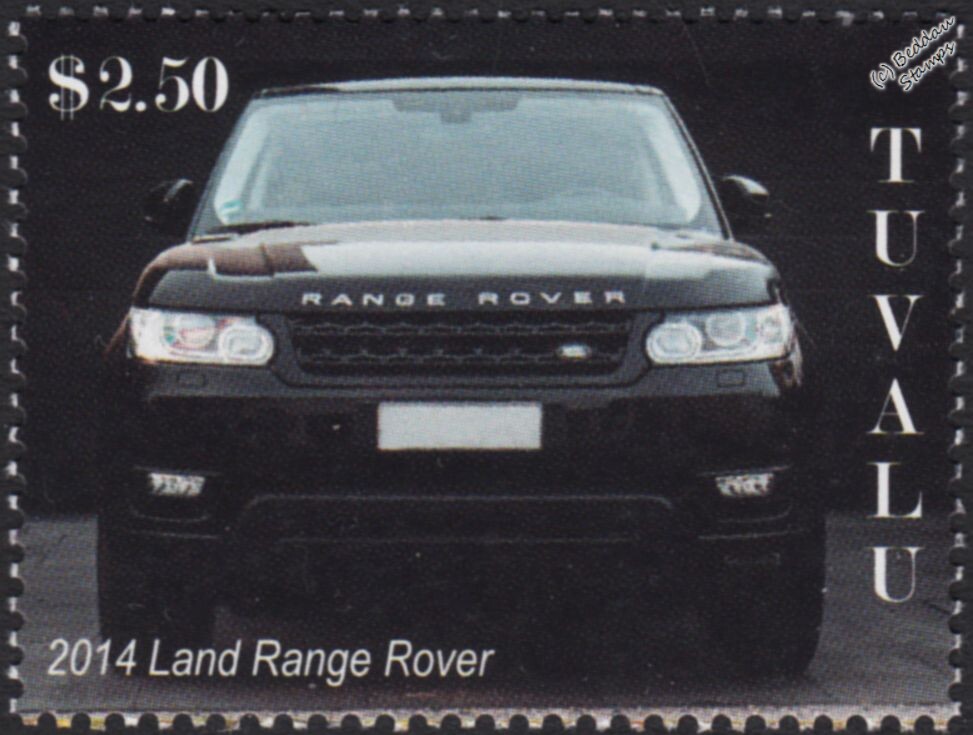 2014 Jaguar Land Rover RANGE ROVER Luxury 4x4 Car Automobile Stamp ...