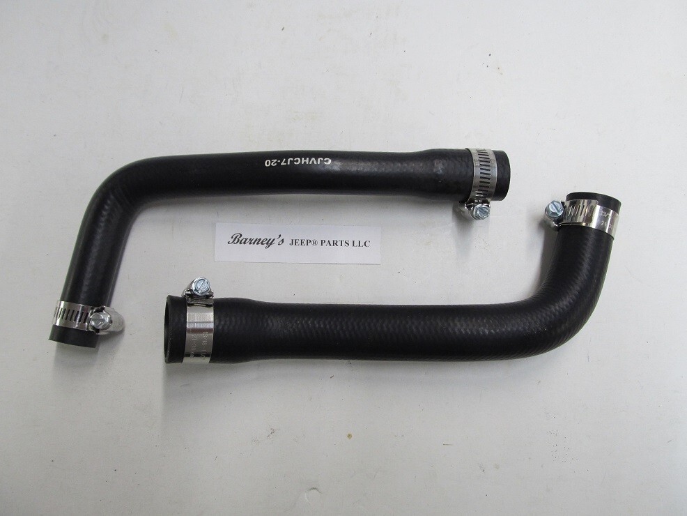 FITS JEEP CJ7 FUEL FILL & VENT HOSES W/CLAMPS 20 GAL OEM TANK 1983