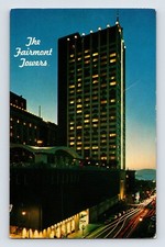 Postcard California San Francisco CA Fairmont Tower Hotel 1960s Unposted Chrome