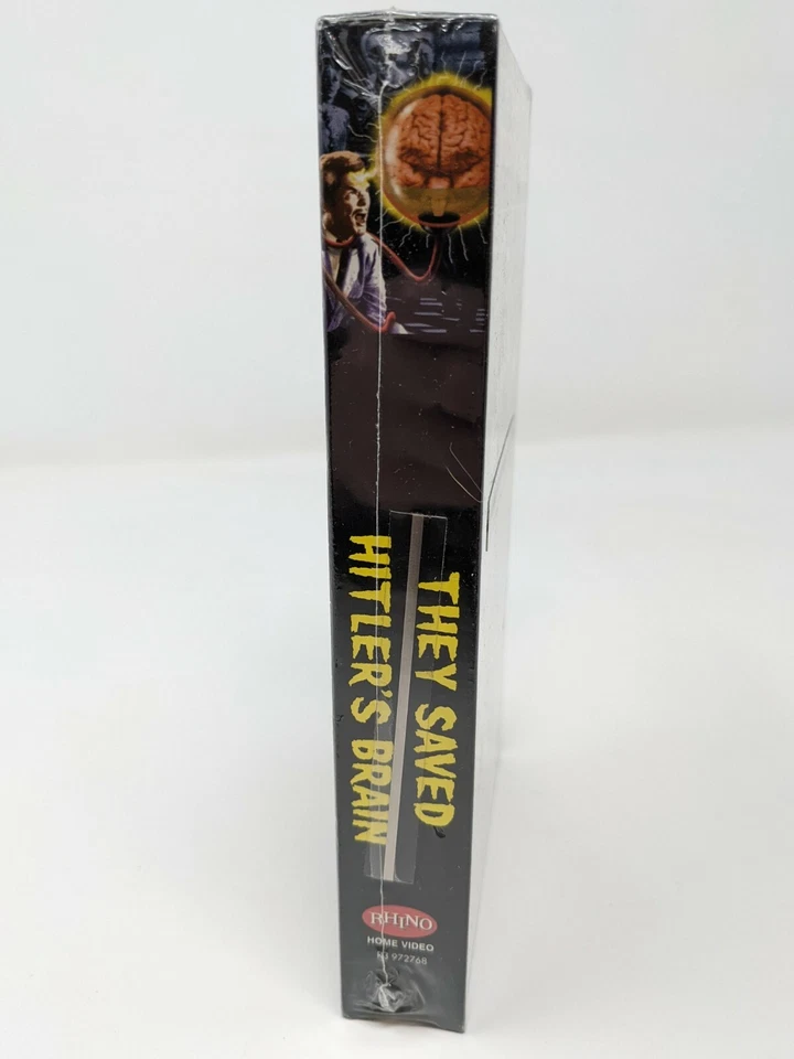 They Saved Hitler's Brain (1968) VHS Vintage Horror NEW Rhino Hime Video Sealed - Image 4 of 4