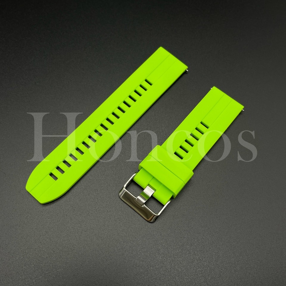 Rainbow Square Diamond Silicone Tape Waterproof Men's Watch