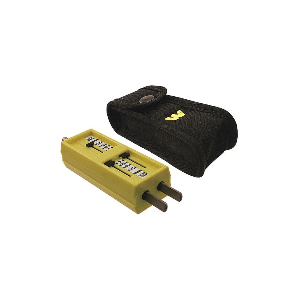 Woodhead 1760 Receptacle Tension Tester with nylon carrying case-Authorized Dist - Image 2 of 4
