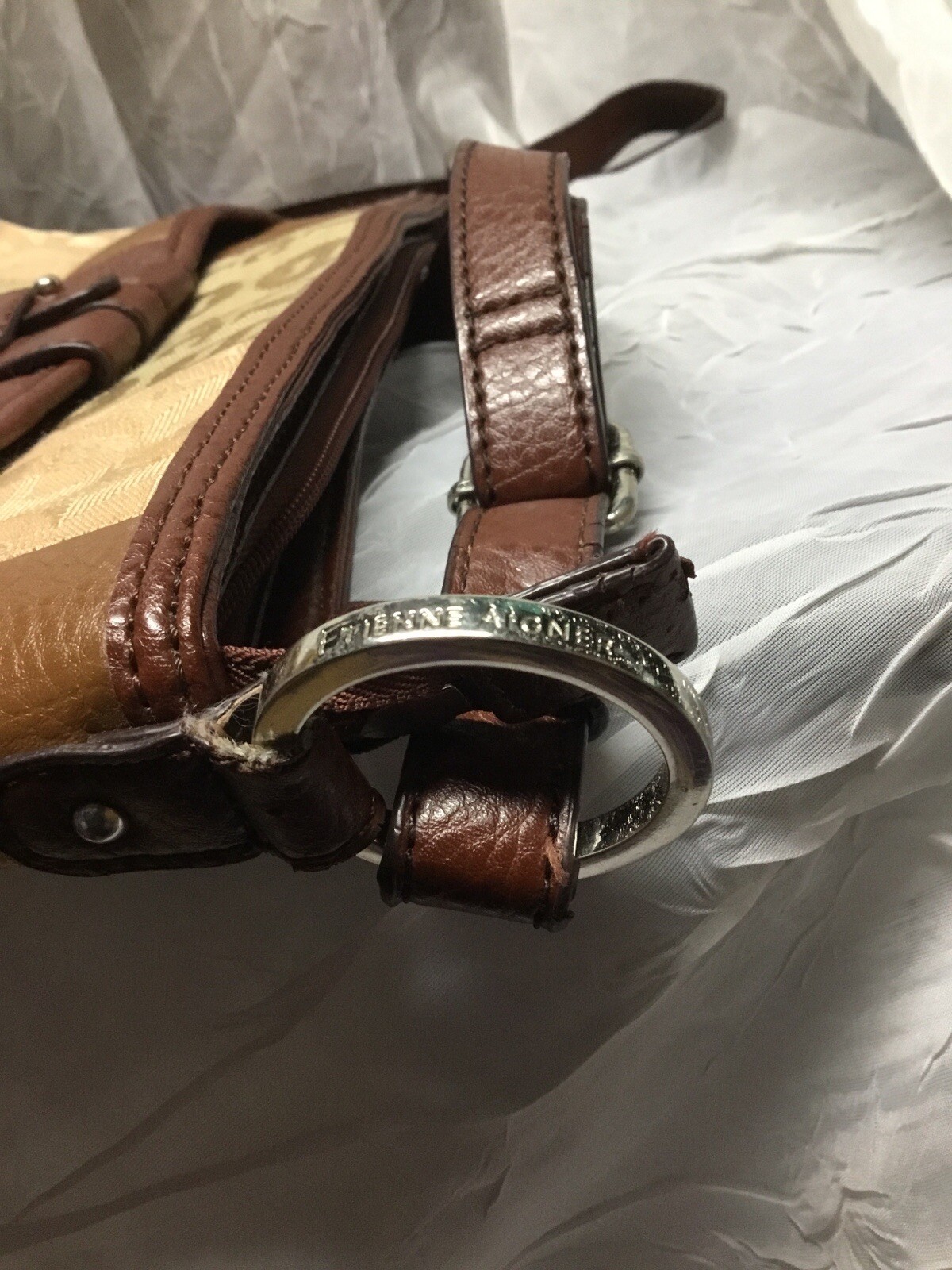 Etienne Aigner  Vintage Patchwork, Monogram Purse - image 9