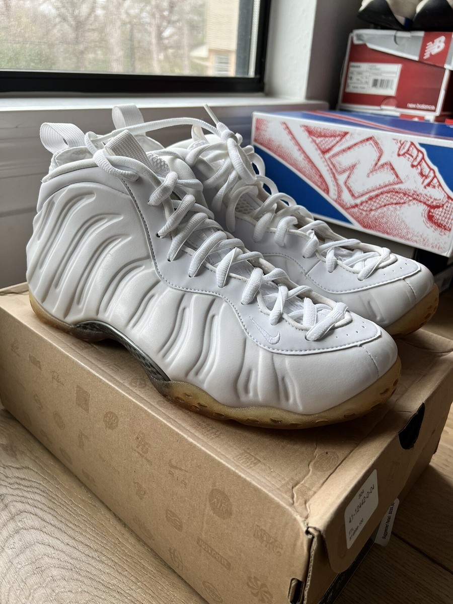 Size 10.5 - Nike Air Foamposite One White-Out 2013 Penny Hardaway