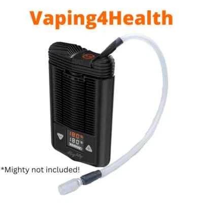 EASY FLOW WATER PIPE WHIP BORSOCALITE GLASS ADAPTER CRAFTY VENTY MIGHTY 14 mm WPA included