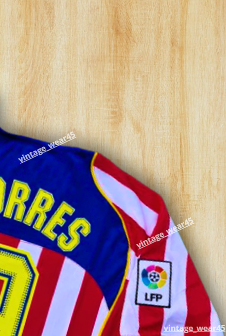 Maillot Retro Fernando Torres Atlético De Madrid #9 Spider-Man 2 - Taille L - Neuf Avec Étiquettes
