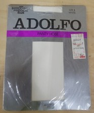 Vintage Adolfo Sheer To Waist Pantyhose Size B