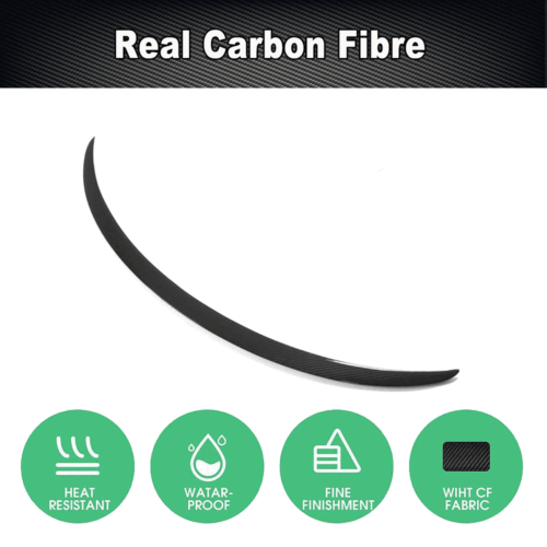 Alerón trasero de carbono alerón de maletero ala labio se adapta a Tesla Model Y 19-24 - Imagen 5 de 10