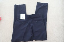 NWT Calvin Klein Youth Boys Classic Fit Dark Blue Straight Leg Pants Sz 12