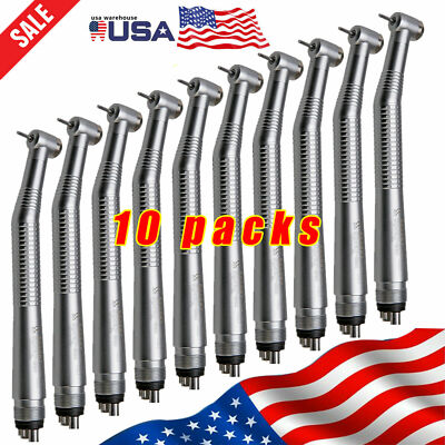 1-10Pcs Dental High Speed Turbine Handpiece Push 4Hole Fit NSK PANA MAX CE Y1BA4
