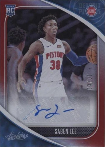 2020-21 Panini Absolute Memorabilia - Saben Lee #RA-SLE