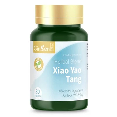 GINSEN Xiao Yao Tang 30 Capsules Stress Headache