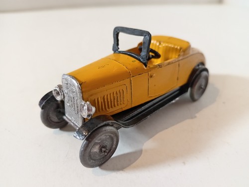 Autajon Roustan AR F Peugeot 201 Cabrio 201 bleigelb 1/43 sehr guter Zustand - Bild 7 von 9