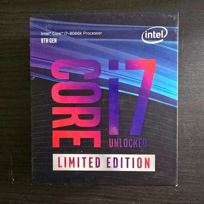 Intel Core i7-8086k 8th Gen Unlocked