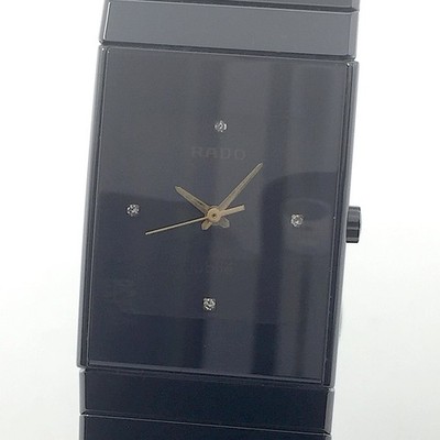 RADO (revisioned & almost new) M 29x24mm Diastar Ceramica Jubile Gold Diamonds