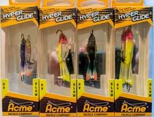 4 - Acme Tackle HYPER-GLIDE - Popular Colors - Three Sizes