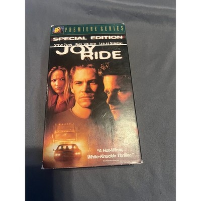 Joy Ride Special Edition VHS 2001 Paul Walker Steve Zahn Premiere Serie Thriller