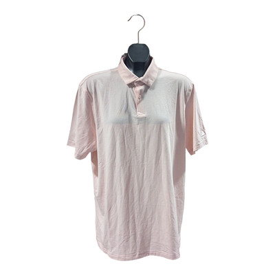 Adidas Men's Go-To Polo Golf Shirt - Sandy Pink Mel - US Sizes - IW6726