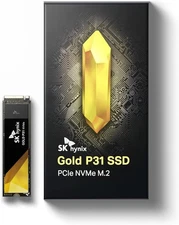 Gold P31 500GB PCIe NVMe Gen3 M.2 2280, Up to 3500MB/S, Compact M.2 SSD Form ...