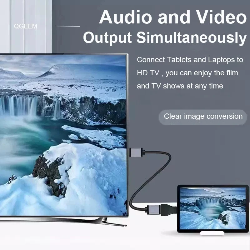 Micro Mini HDMI Adapter HDMI Male to HDMI Female Converter 4K 1080p 3D HDTV - Image 4 of 4