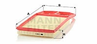 MANN-FILTER C 4287/1 Luftfilter FüR Seat, Skoda, Vw