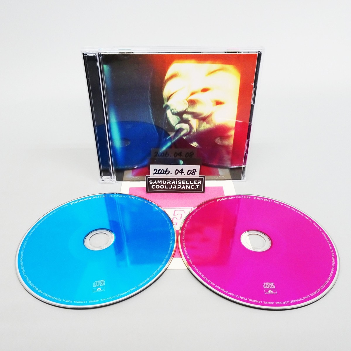 Fishmans CD 8枚セット Fishmans CD 98.12.28 Live Otokotachi no Wakare 2Discs POCH-1855