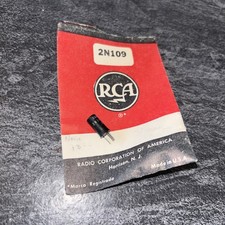 RCA 2N109 Germanium Transistor New in Pkg. LOC I