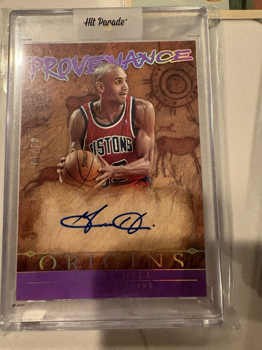 Panini Grant Hill Basketball Original Autographed Sports Trading