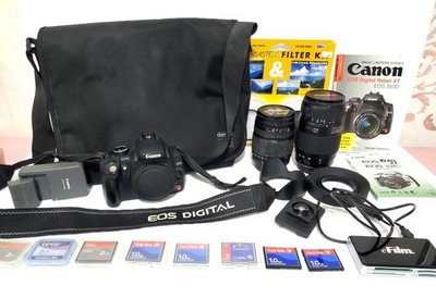 Canon EOS Rebel XT /EOS 350D Digital SLR Kit w/ 18-200mm & 70-300mm