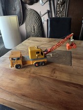 Gama Kran Kranwagen LKW Blech Kunststoff Alt Vintage Spielzeug Schaufelkran