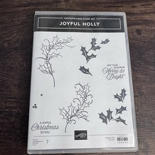 New Stampin' Up Joyful Holly Photopolymer Stamp Set
